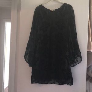 Lavender Brown shift dress